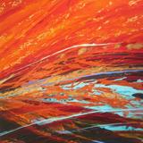 treasure flight - acrylic on canvas