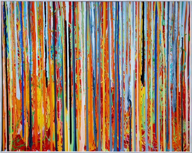 Beaucoup de Parfums commercial gloss paints on canvas width=