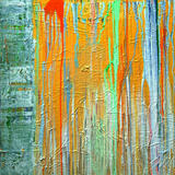 Sweet Sorbet - gloss paints on canvas
