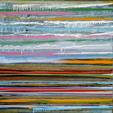 Cave Painting - commercial gloss and enamels on canvas 