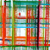 Time and Motion Study No. 1 - commercial paints on canvas