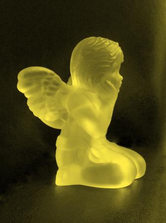 glass angel lemon