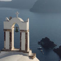 bell tower santorini