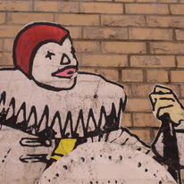 brick clown 