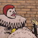 clown on brick NY
