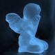 glass angel blu