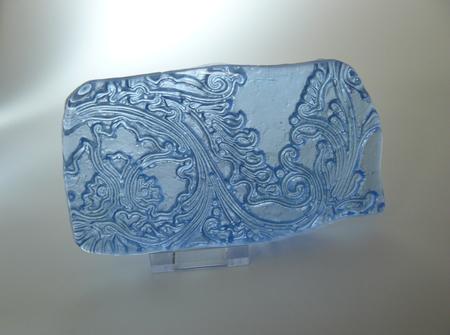 Sari Block 1 Blue (Reverse)