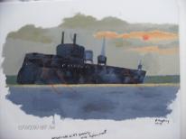 HM Coal Hulk C109 formerly HMS Agincourt