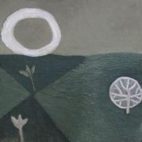 hidden Field with moonlight