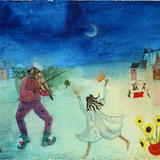 Moondance - Ltd Edition Giclee Print, card mounted