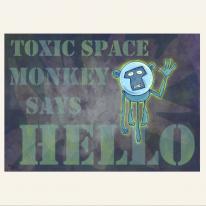 'Toxic Space  Monkey' LucyCorrina