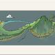 'Beachy-head-360' LucyCorrina | £38 | 50 x 20cm | Mounted Print 'Beachy-head-360' LucyCorrina