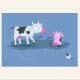 'I Want to be like Moo'… | £18 | 40 x 30cm | Mounted Print 'I Want to be like Moo'…