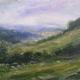 Towards Bath | (sold) | 25 x 20cm | Oil on paper Towards Bath