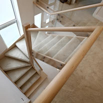 Contemporary Stair viewed from above