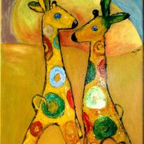 Giraffes in Love.1.