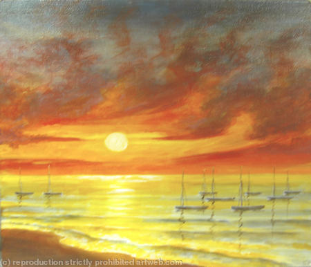  Marine Sunset