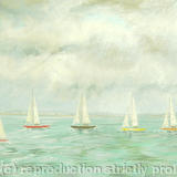Sailing in all Weathers - acrylic on 3d canvas