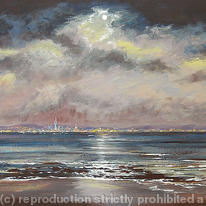 Moonlight over Portsmouth