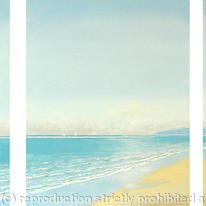 Peaceful Mooring Triptych