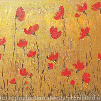 Gold Poppy Field