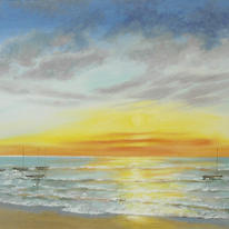 Moorings at Sunset
