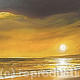 Chocolate gold sunset…
