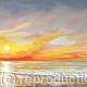 Seaview to Ryde at sunset