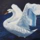 Rhapsody in Blue | £2200 | 61 x 92cm | Acrylics on Canvas Rhapsody in Blue