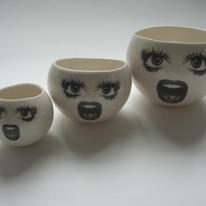 The Sugar Bowls (3 snuggling bowls)