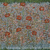 Garden in the Park - Acrylic on Canvas