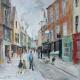 Street Scene | £400 | 60 x 60cm | Oil on canvas Street Scene