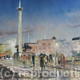 Trafalgar Square | £500 | 97 x 60cm | Oil on canvas Trafalgar Square