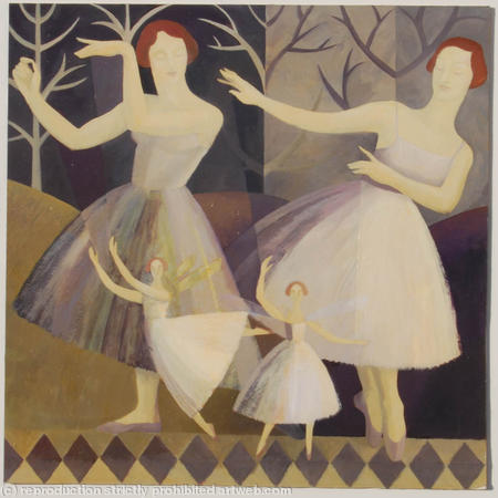 Dancers and Puppets - SOLD
