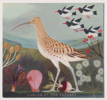 Curlew at Yar Estuary - SOLD