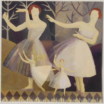 Dancers and Puppets - SOLD