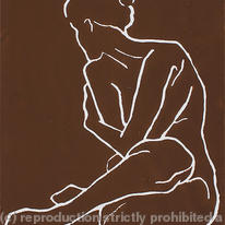 Seated Female Nude