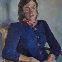 Girl in Blue Jacket