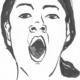 Self, yawning