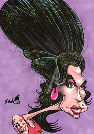 Edd's Heads: Amy Winehouse