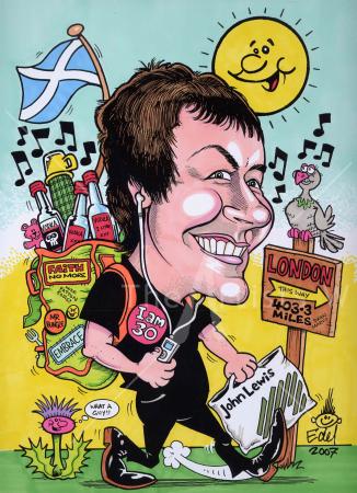 Moving Home Gift Caricature
