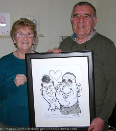 'Live Style' Gift Caricature