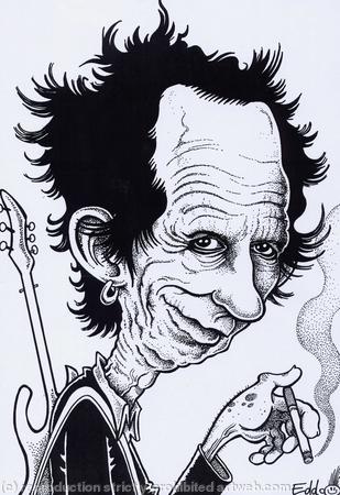 Edd's Heads: Keith Richards