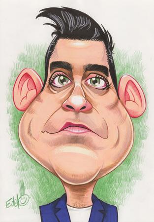 Edd's Heads: Robbie Williams
