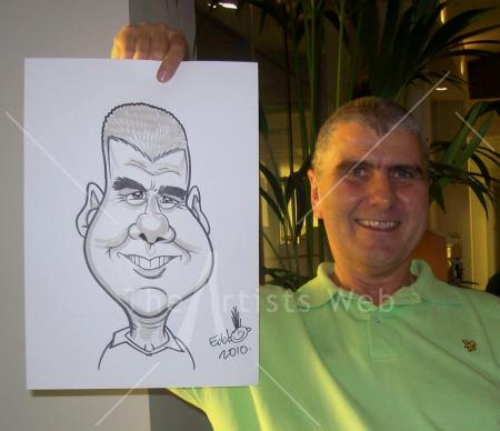 Corporate Event Live Caricature