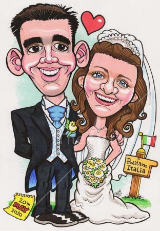 Anniversary Gift Caricature 2