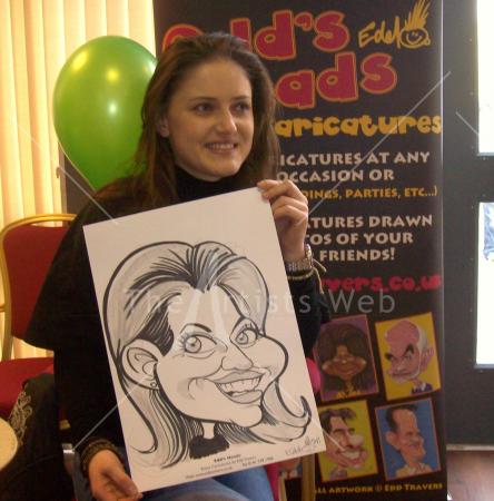 Go Greener Event Live Caricature
