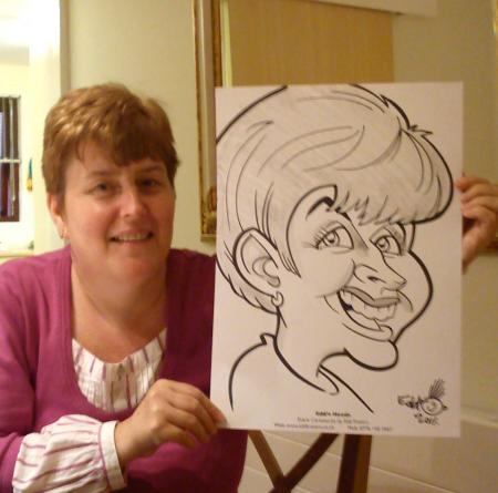 Live Caricature of Lorraine