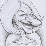Edd's Heads: Helen Mirren - Pencil on paper