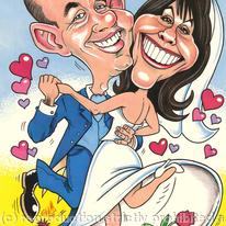 Wedding Caricature